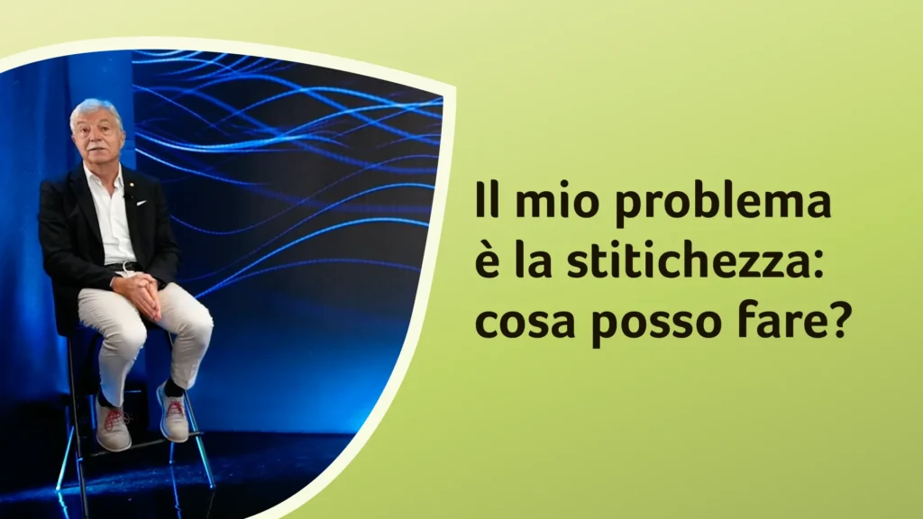 dottor Ventriglia durante le registrazioni in studio