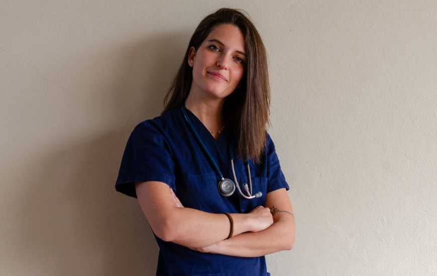 Mezzo busto della dottoressa Proserpi